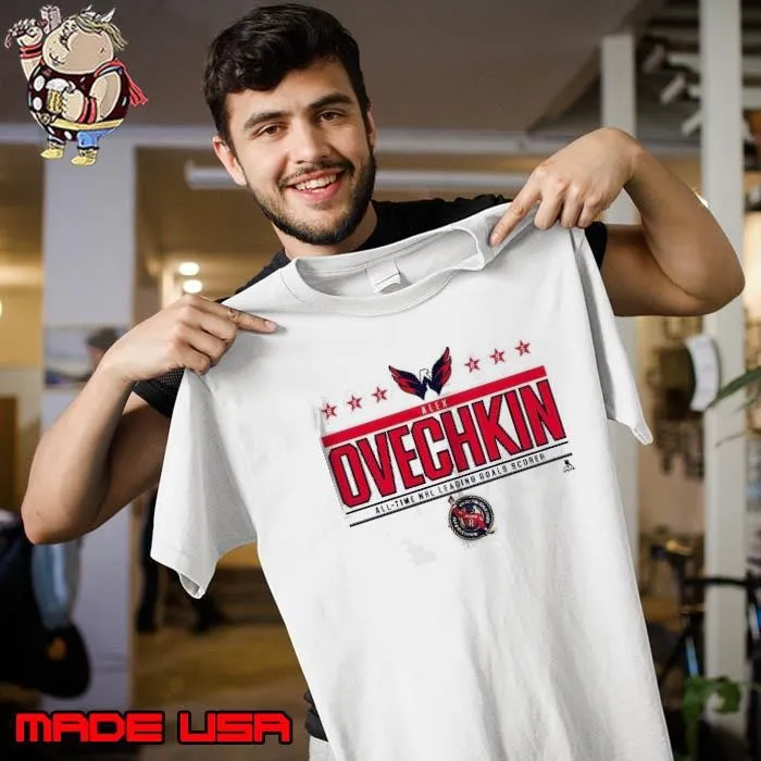Alexander Ovechkin all-time NHL leading goals scorer Unisex