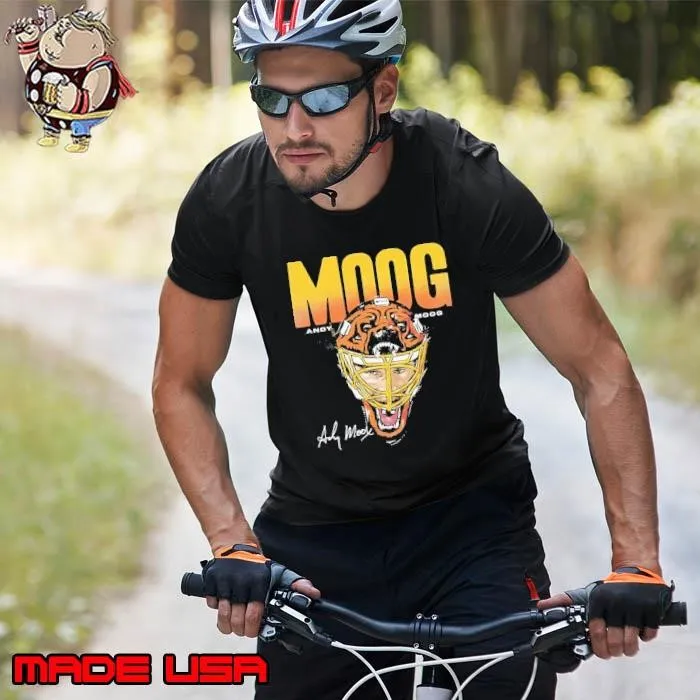 Andy Moog Boston Tiger mask signature Unisex