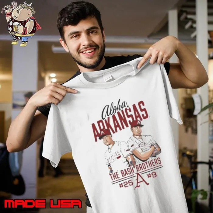 Arkansas Aloy The Bash Brothers No 25 No 9 Unisex
