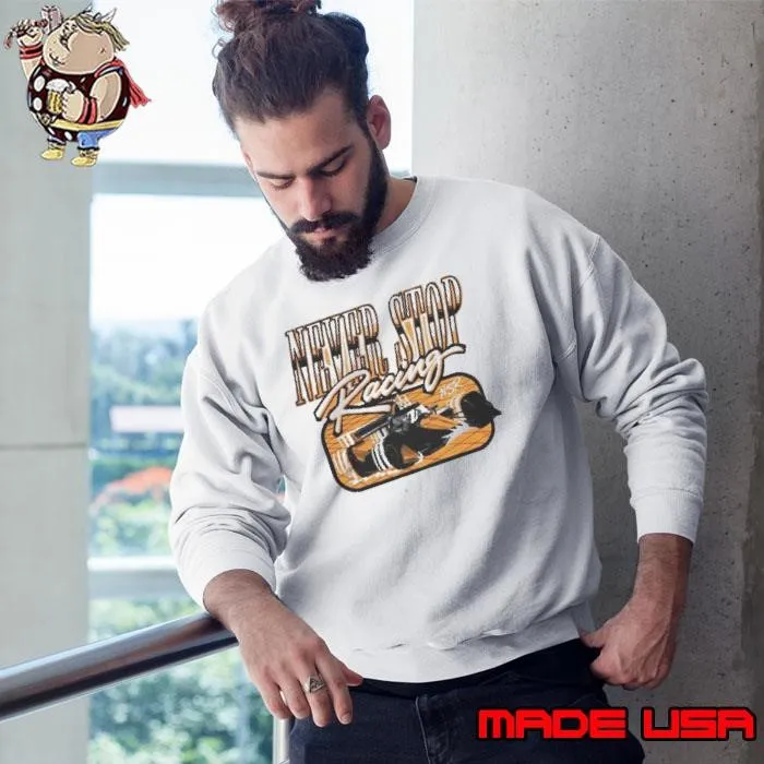 Arrow McLaren Pato OWard Never Stop Racing NSR shirt