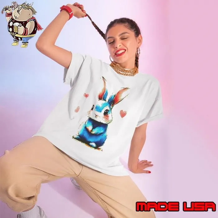 Bunny Everybody Knows That Im Out Of Place Ladies tee