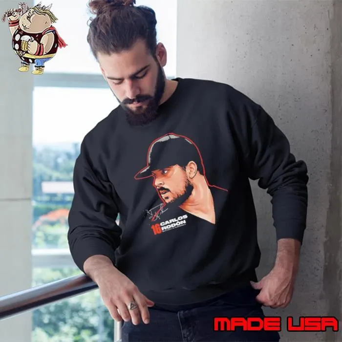 Carlos Rodon San Francisco Profile Signature T-Shirt