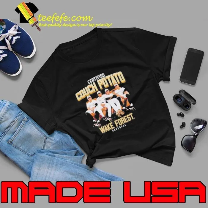 Certified Couch Wake Forest Baseball Potato Unisex
