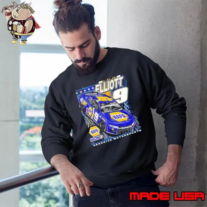 Chase Elliott Royal Car Handrick Motorsports T-Shirt