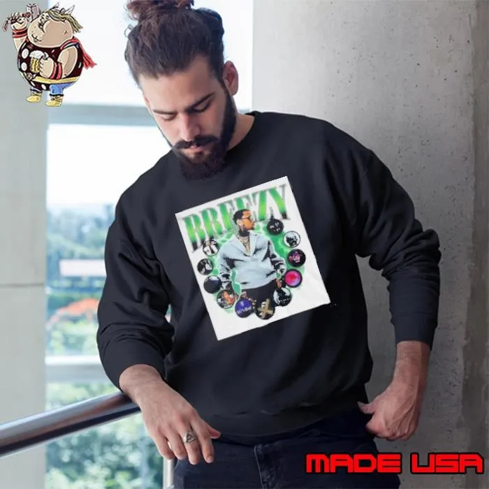 Chris Brown Breezy Bowl Tour graphic Sweatshirt