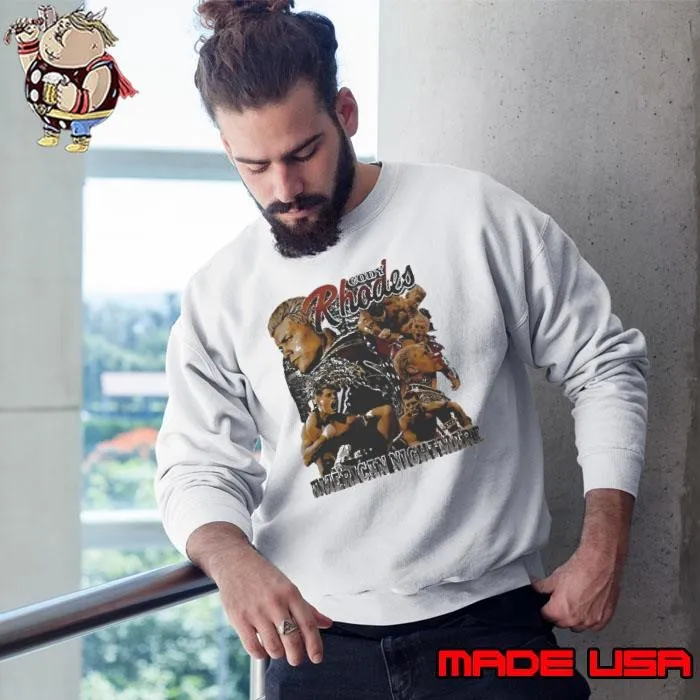 Cody Rhodes Bootleg Graphic WWE Sweatshirt