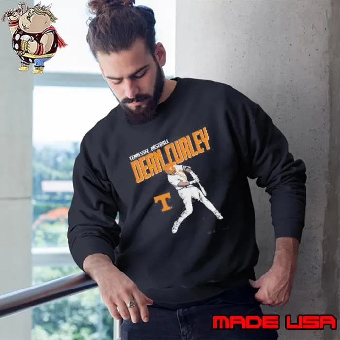 Dean Curley Pitcher Tennessee Vols Baseball NCAA Division I Graphic Sweatshirt