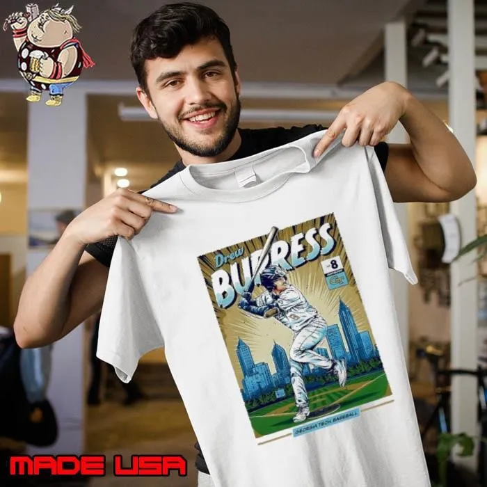 Drew Burress Georgia Tech Baseball Comic Unisex
