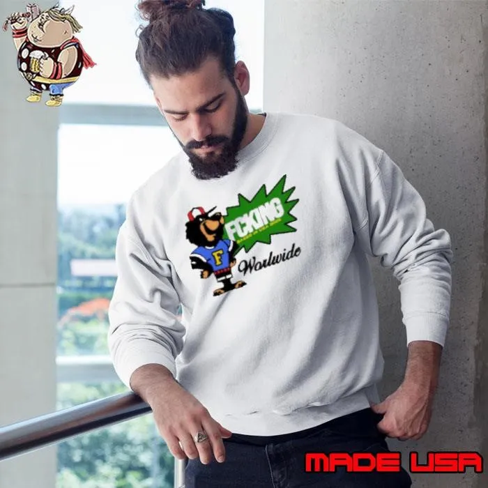 Fcking based in USA 2025 Worldwide shirt
