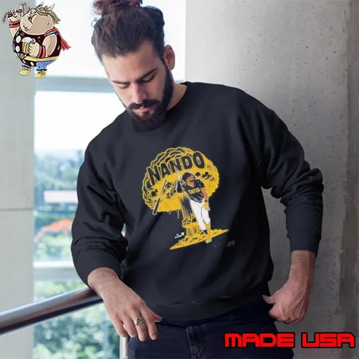 Fernando Tatis Jr Nuked By Nando San Diego Padres MLB Sweatshirt
