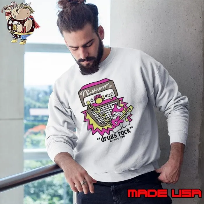 Honeytv drugs rock honey 420 shirt