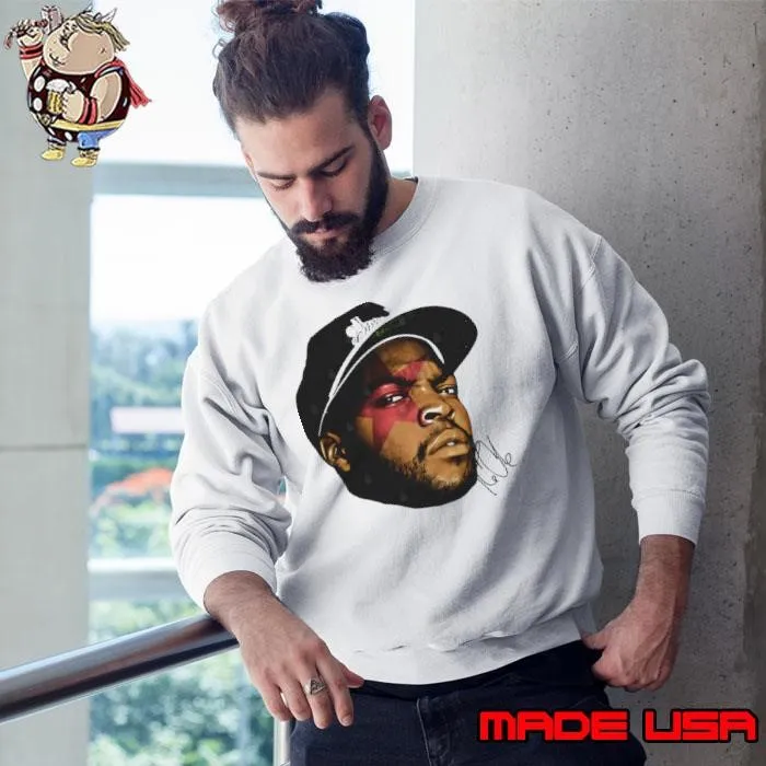 Ice Cube Rapper Face Signature Shirt