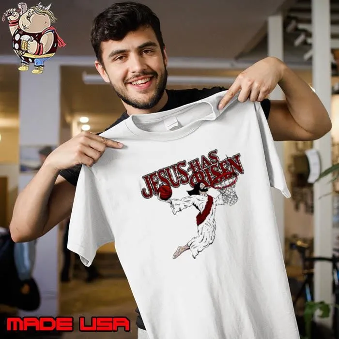 Jesus has Risen basketball Unisex