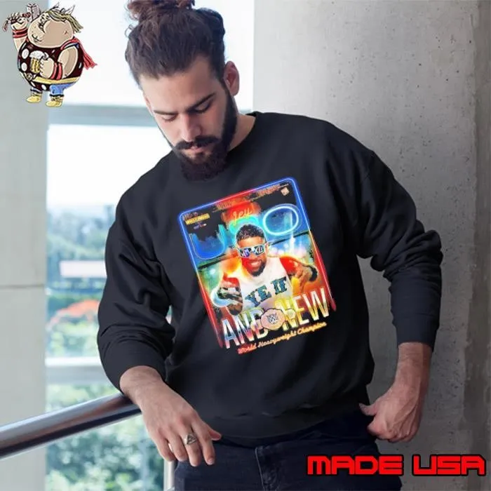 Jey USO and new world heavyweight champion Sweatshirt