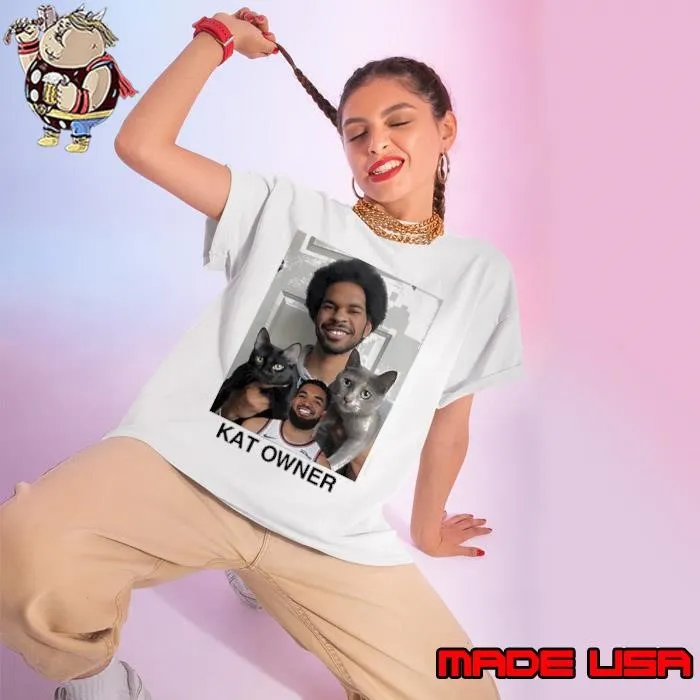 Kat Owner Jarrett Allen and cats Ladies tee