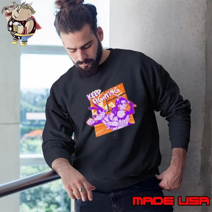 Keep Fighting Bendy Classic Sweatshirt