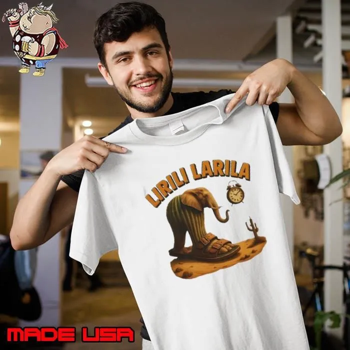 Lirili Larila Elephant Oclock Cactus shirt