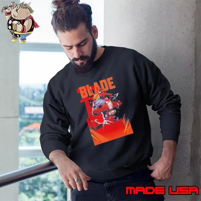 Marvel Rivals Blade Vampire Hunter Sweatshirt