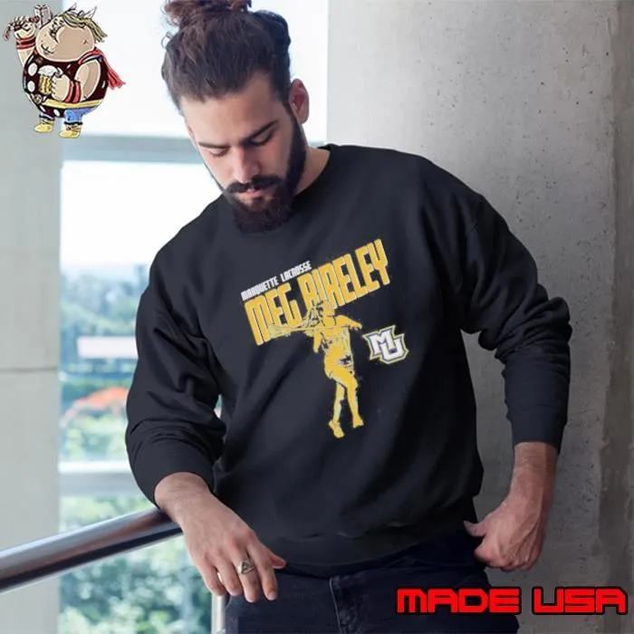 Meg Bireley Marquette Lacrosse Stamp Sweatshirt