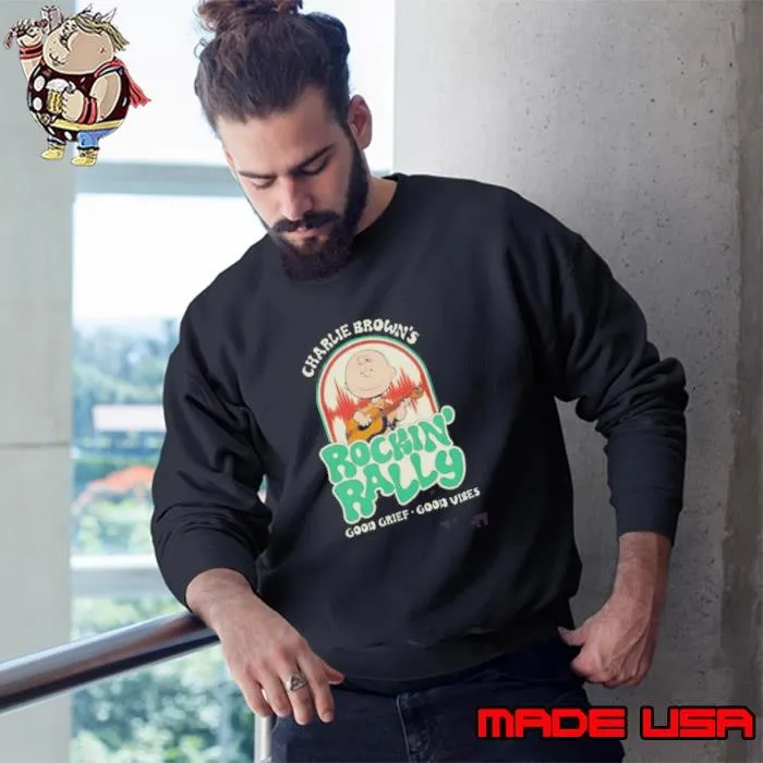 Peanuts Charlie Brown’s Rockin’ Rally 2025 Sweatshirt