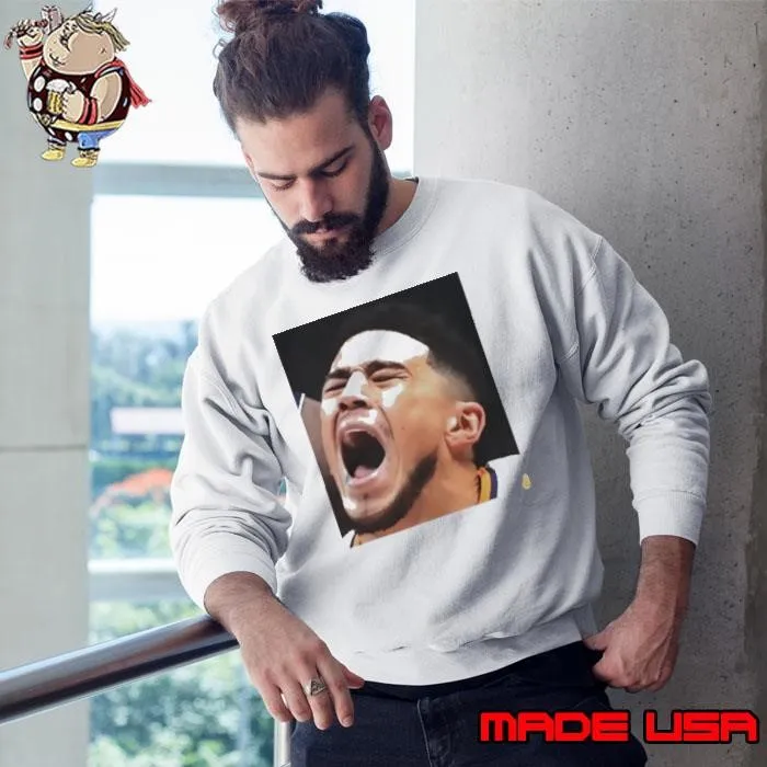 Phoenix Suns Crying Devin Booker Flop Sweatshirt