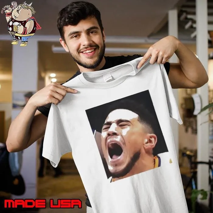Phoenix Suns Crying Devin Booker Flop Shirt