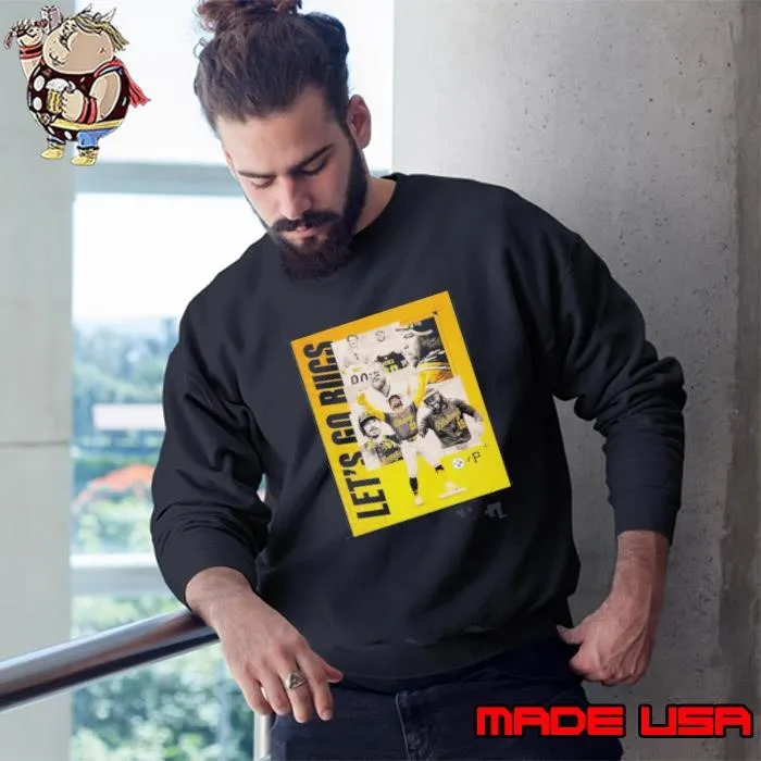 Pittsburgh Steelers Good Luck Pittsburgh Pirates Paul Skenes TJ Watt Cam Heyward Lets Go Bucs Sweatshirt