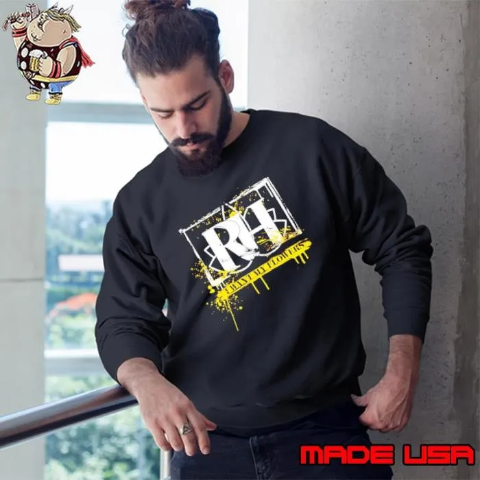 Richard Holliday professional wrestler I want my flowers RH logo Sweatshirt
