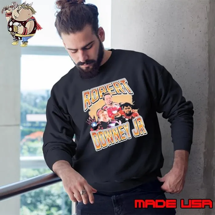 Robert Downey Jr Iron Man Tony Stark Sweatshirt