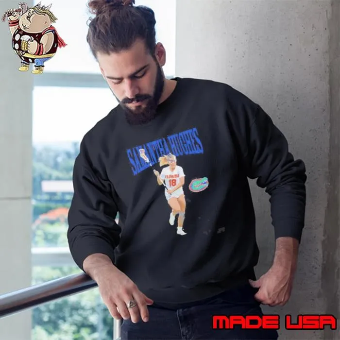 Samantha Hughes Florida Lacrosse Illustrated Sweatshirt