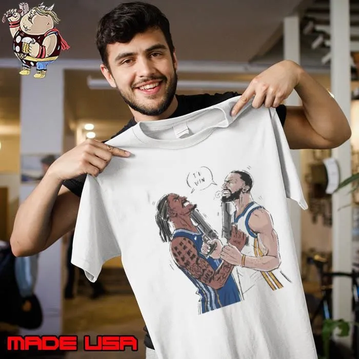 Shooter Stephen Curry Warriors Vs. Shooter Ja Morant Grizzlies Id Win Painting 2025 Unisex