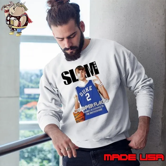 Slam Cooper Flagg Basketball Sweatshirt