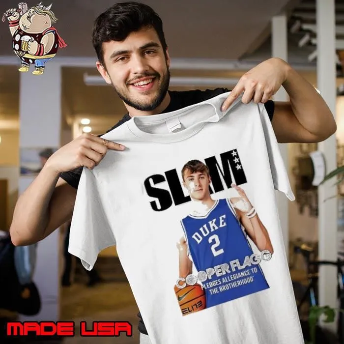 Slam Cooper Flagg Basketball shirt