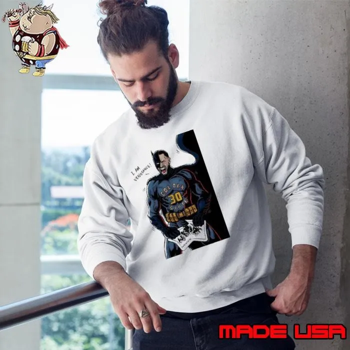 Stephen Curry I am Vengeance Batman Sweatshirt