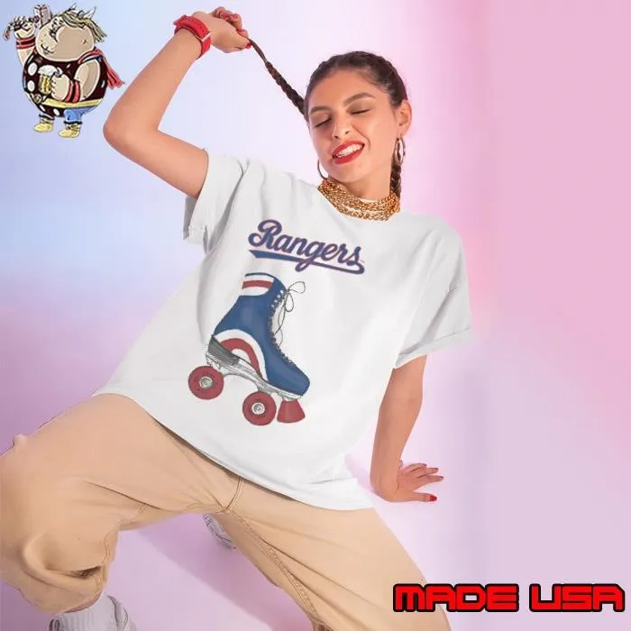 Texas Rangers Retro Skate Ladies tee
