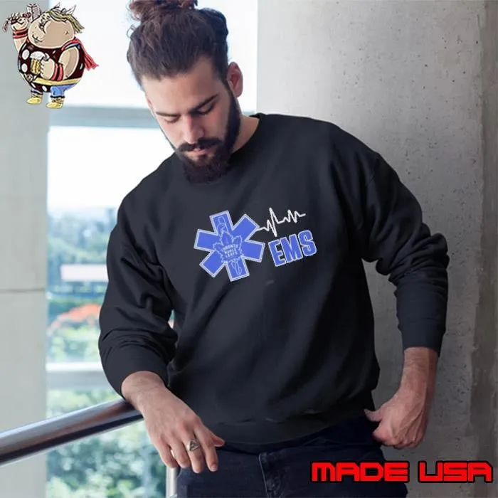 Toronto Maple Leafs Ems Heartbeat Sweatshirt