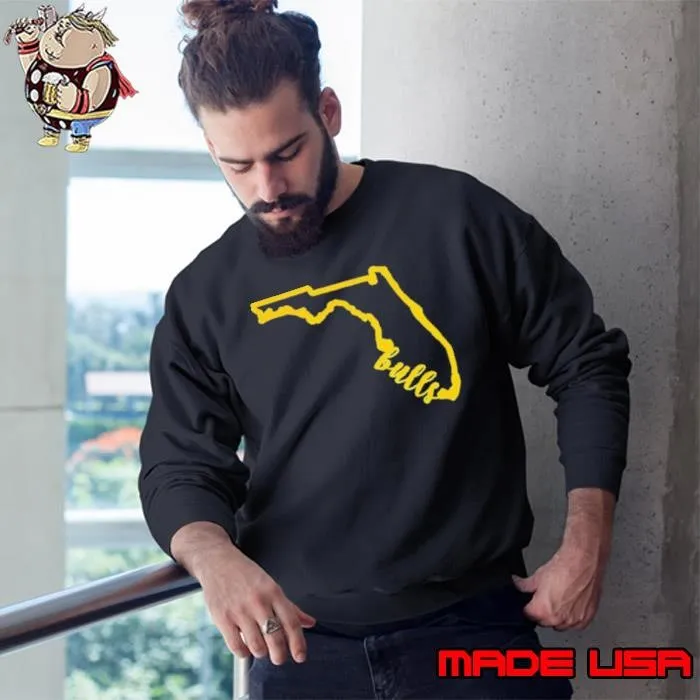 USF Bulls map shirt