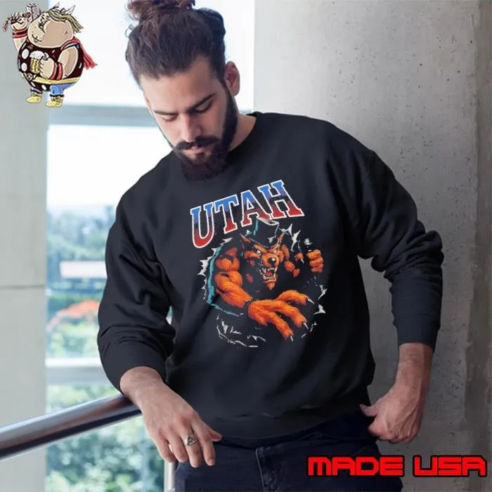 Utah Jazz mascot 2025 Sweatshirt
