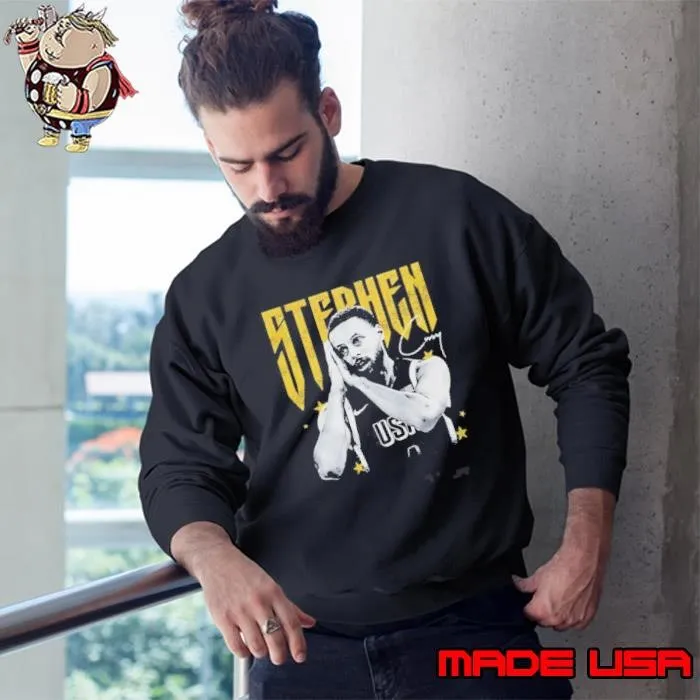 Wardell Stephen Curry II Golden State Warriors Basketball Vintage Sweatshirt