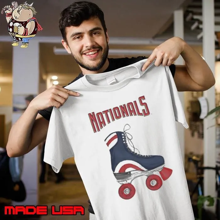 Washington Nationals Retro Skate Shirt
