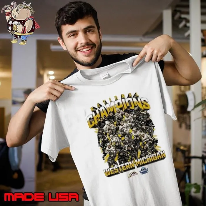 Western Michigan Men’s Ice Hockey March Madness National Champions Team Collage Unisex