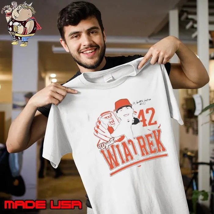 Wyatt Wiatrek UTRGV Baseball Caricature 25 Unisex