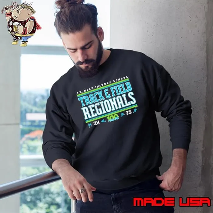 2025 MHSAA Track and Field Junior High Middle School Regionals Sweatshirt
