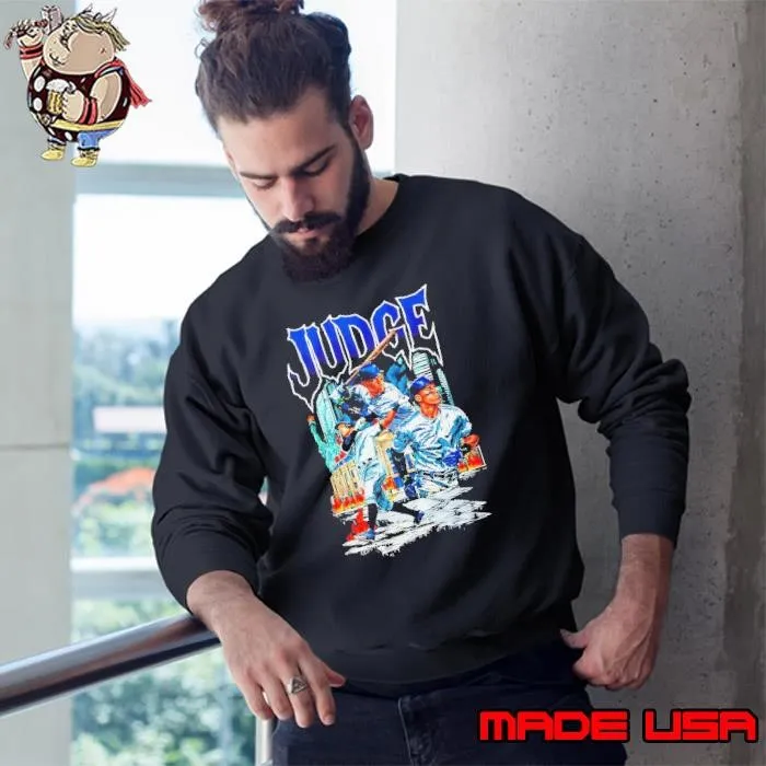 Aaron Judge New York Yankees the Judge Bronx hero graphic Sweatshirt