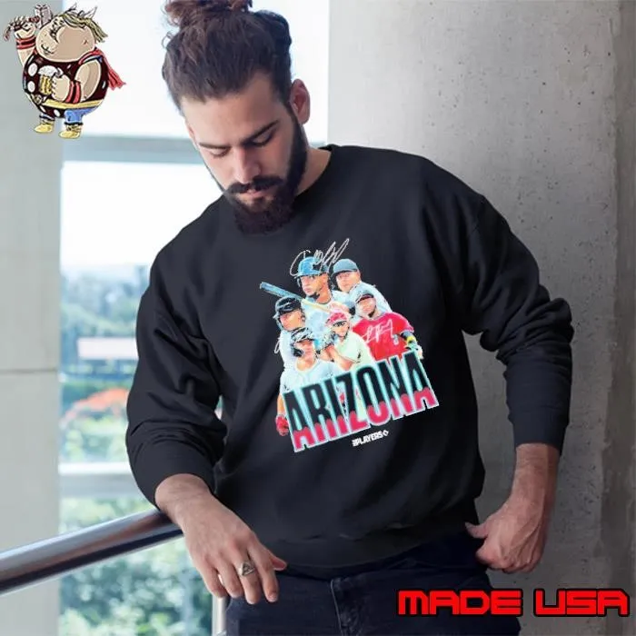 Arizona Diamondbacks MLB Players Series Signatures Sweatshirt