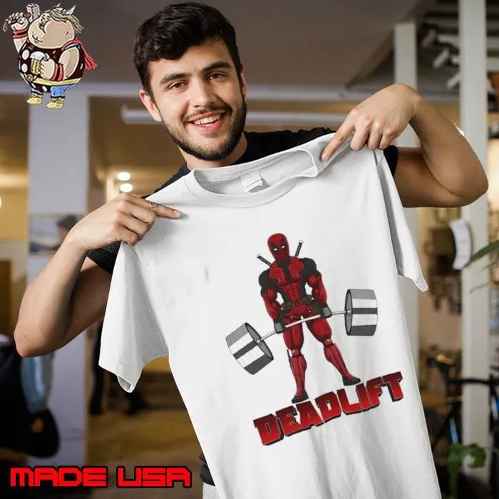 Deadpool Deadlift Weighting shirt