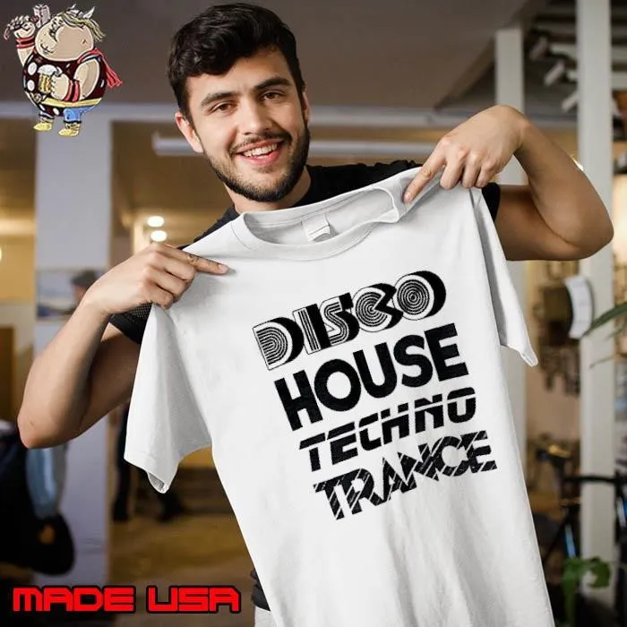 Disco house techno trance Unisex