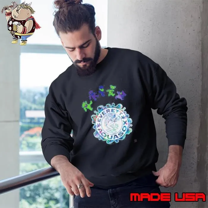 Everett AquaSox Grateful Dead 60th Anniversary 2025 Baseball Shirt