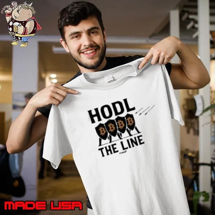Hodl The Line Bitcoin Warrior Unisex