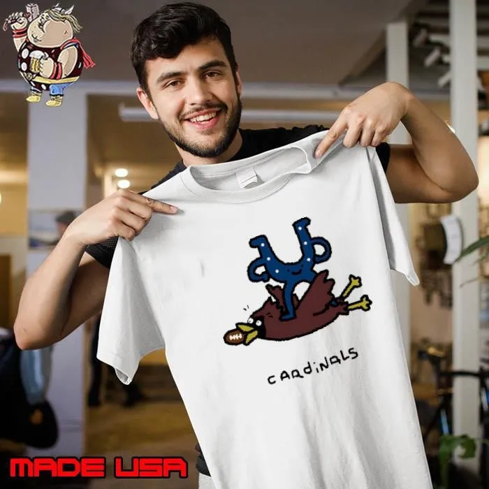 Indianapolis Colts beat Arizona Cardinals mascot logo Unisex